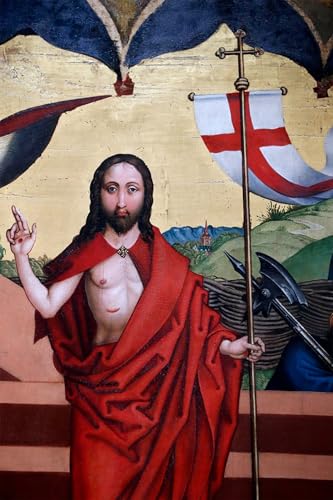 PMEFGJDPE Bekannt Poster Kunstdrucke Porträts Wandkunst die Auferstehung Jesu von berühmten Künstlern Leinwand Ölgemälde für Heimtextilien 60x90cm PMEFGJDPE Bekannt Poster Kunstdrucke Porträts Wandkunst die Auferstehung Jesu von berühmten Künstlern Leinwand Ölgemälde für Heimtextilien 60x90cm von PMEFGJDPE