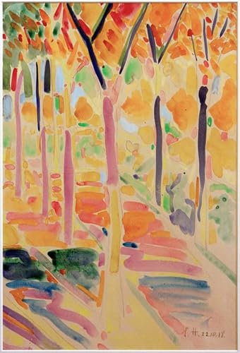PMEFGJDPE Bekannt Poster Kunstdrucke Porträts Wandkunst im Garten von Schloss Pretzfeld von Curt Herrmann Leinwand Ölgemälde für Heimtextilien 60x90cm PMEFGJDPE Bekannt Poster Kunstdrucke Porträts Wandkunst im Garten von Schloss Pretzfeld von Curt Herrmann Leinwand Ölgemälde für Heimtextilien 60x90cm von PMEFGJDPE