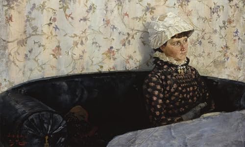 PMEFGJDPE Bekannt Poster Wandbilder Gemalde Kunst Poster Ingeborg auf dem Sofa von Fritz Thaulow Vintage Leinwandkunst für Schlafzimmer Home Decor 60x90cm PMEFGJDPE Bekannt Poster Wandbilder Gemalde Kunst Poster Ingeborg auf dem Sofa von Fritz Thaulow Vintage Leinwandkunst für Schlafzimmer Home Decor 60x90cm von PMEFGJDPE