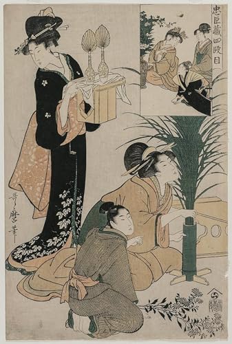 PMEFGJDPE Bekannt Poster Wandbilder Gemalde Kunst Poster ein Dreifachporträt von Ohan vom Shinanoyahoemon und seiner Frau Okinu von Kitagawa Utamaro für Schlafzimmer Home Decor 60x90cm PMEFGJDPE Bekannt Poster Wandbilder Gemalde Kunst Poster ein Dreifachporträt von Ohan vom Shinanoyahoemon und seiner Frau Okinu von Kitagawa Utamaro für Schlafzimmer Home Decor 60x90cm von PMEFGJDPE