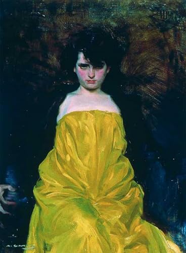 PMEFGJDPE Berühmte Gemälde Deko Kunstdrucke Bilder Tier Poster Das Porträt von Julia Perairen von Ramon Casas I Carbo Abstrakte Leinwand Kunst für Wohnzimmerdekoration 60x90cm PMEFGJDPE Berühmte Gemälde Deko Kunstdrucke Bilder Tier Poster Das Porträt von Julia Perairen von Ramon Casas I Carbo Abstrakte Leinwand Kunst für Wohnzimmerdekoration 60x90cm von PMEFGJDPE