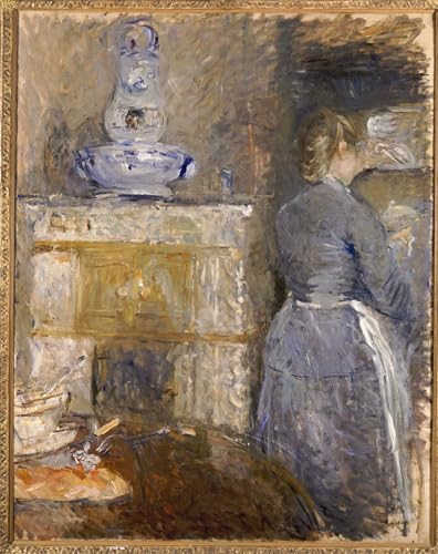 PMEFGJDPE Berühmte Gemälde Deko Kunstdrucke Bilder Tier Poster Das esszimmer der rouart family avenue von berthe Morisot Abstrakte Leinwand Kunst für Wohnzimmerdekoration 60x90cm PMEFGJDPE Berühmte Gemälde Deko Kunstdrucke Bilder Tier Poster Das esszimmer der rouart family avenue von berthe Morisot Abstrakte Leinwand Kunst für Wohnzimmerdekoration 60x90cm von PMEFGJDPE