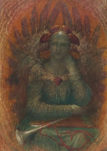 PMEFGJDPE Berühmte Gemälde Deko Kunstdrucke Bilder Tier Poster Der Bewohner des Innersten von George Frederick Watts Abstrakte Leinwand Kunst für Wohnzimmerdekoration 60x90cm PMEFGJDPE Berühmte Gemälde Deko Kunstdrucke Bilder Tier Poster Der Bewohner des Innersten von George Frederick Watts Abstrakte Leinwand Kunst für Wohnzimmerdekoration 60x90cm von PMEFGJDPE
