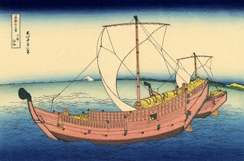 PMEFGJDPE Berühmte Gemälde Deko Kunstdrucke Bilder Tier Poster Die Kazusa-seeroute Von Katsushika Hokusai Abstrakte Leinwand Kunst für Wohnzimmerdekoration 60x90cm PMEFGJDPE Berühmte Gemälde Deko Kunstdrucke Bilder Tier Poster Die Kazusa-seeroute Von Katsushika Hokusai Abstrakte Leinwand Kunst für Wohnzimmerdekoration 60x90cm von PMEFGJDPE