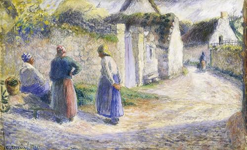 PMEFGJDPE Berühmte Gemälde Deko Kunstdrucke Bilder Tier Poster Die mathurins von camille jacob pissarro Abstrakte Leinwand Kunst für Wohnzimmerdekoration 60x90cm PMEFGJDPE Berühmte Gemälde Deko Kunstdrucke Bilder Tier Poster Die mathurins von camille jacob pissarro Abstrakte Leinwand Kunst für Wohnzimmerdekoration 60x90cm von PMEFGJDPE