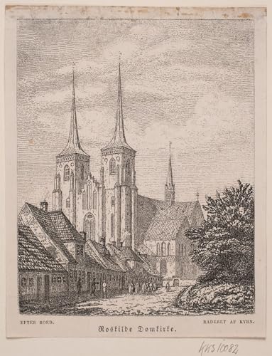PMEFGJDPE Berühmte Gemälde Deko Kunstdrucke Bilder Tier Poster Dom zu Roskilde von Vilhelm Kyhn Abstrakte Leinwand Kunst für Wohnzimmerdekoration 60x90cm von PMEFGJDPE