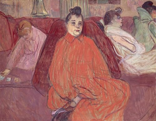 PMEFGJDPE Berühmte Gemälde Deko Kunstdrucke Bilder Tier Poster Im salon sofa von henri de toulouse lautrec Abstrakte Leinwand Kunst für Wohnzimmerdekoration 60x90cm PMEFGJDPE Berühmte Gemälde Deko Kunstdrucke Bilder Tier Poster Im salon sofa von henri de toulouse lautrec Abstrakte Leinwand Kunst für Wohnzimmerdekoration 60x90cm von PMEFGJDPE