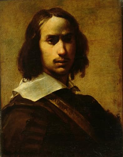 PMEFGJDPE Berühmte Gemälde Deko Kunstdrucke Bilder Tier Poster Selbstporträt von Francesco Del Cairo Abstrakte Leinwand Kunst für Wohnzimmerdekoration 60x90cm PMEFGJDPE Berühmte Gemälde Deko Kunstdrucke Bilder Tier Poster Selbstporträt von Francesco Del Cairo Abstrakte Leinwand Kunst für Wohnzimmerdekoration 60x90cm von PMEFGJDPE