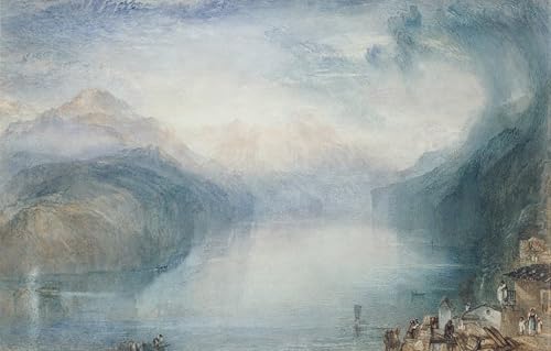 PMEFGJDPE Berühmte Gemälde Deko Kunstdrucke Bilder Tier Poster Vierwaldstättersee: die Urner Bucht von Mallord William Turner Abstrakte Leinwand Kunst für Wohnzimmerdekoration 60x90cm PMEFGJDPE Berühmte Gemälde Deko Kunstdrucke Bilder Tier Poster Vierwaldstättersee: die Urner Bucht von Mallord William Turner Abstrakte Leinwand Kunst für Wohnzimmerdekoration 60x90cm von PMEFGJDPE