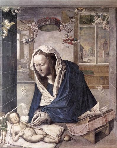 PMEFGJDPE Berühmte Gemälde Deko Kunstdrucke Bilder Tier Poster das Dresdner Altarbild Albrecht Dürers Abstrakte Leinwand Kunst für Wohnzimmerdekoration 60x90cm PMEFGJDPE Berühmte Gemälde Deko Kunstdrucke Bilder Tier Poster das Dresdner Altarbild Albrecht Dürers Abstrakte Leinwand Kunst für Wohnzimmerdekoration 60x90cm von PMEFGJDPE