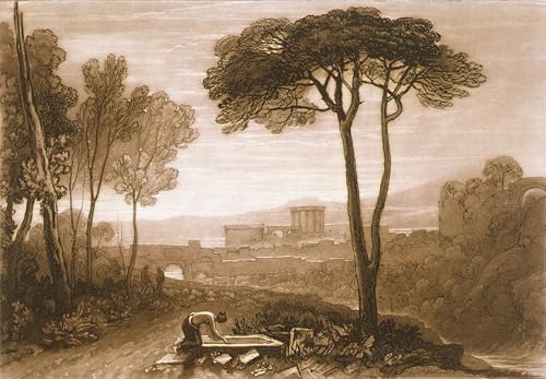 PMEFGJDPE Berühmte Gemälde Deko Kunstdrucke Bilder Tier Poster in der Campagna aus dem Buch der Studien“, gestochen von William Say von Mallord William Turner für Wohnzimmerdekoration 60x90cm PMEFGJDPE Berühmte Gemälde Deko Kunstdrucke Bilder Tier Poster in der Campagna aus dem Buch der Studien“, gestochen von William Say von Mallord William Turner für Wohnzimmerdekoration 60x90cm von PMEFGJDPE
