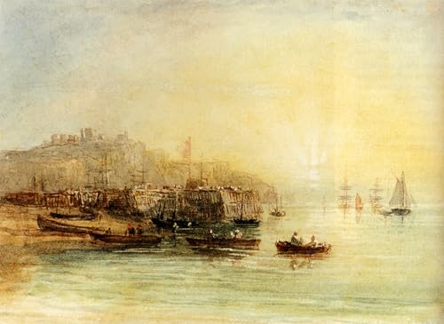 PMEFGJDPE Berühmte Gemälde Dekorative Bilder Graffiti Wandbild Fischerboote in dover von david cox Graffiti Leinwanddruck für Wanddekoration 60x90cm PMEFGJDPE Berühmte Gemälde Dekorative Bilder Graffiti Wandbild Fischerboote in dover von david cox Graffiti Leinwanddruck für Wanddekoration 60x90cm von PMEFGJDPE