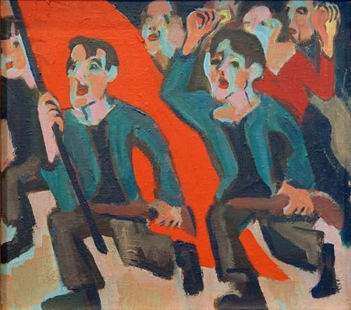 PMEFGJDPE Berühmte Gemälde Dekorative Bilder Graffiti Wandbild Sertigtal im Herbst von Ernst Ludwig Kirchner Graffiti Leinwanddruck für Wanddekoration 60x90cm PMEFGJDPE Berühmte Gemälde Dekorative Bilder Graffiti Wandbild Sertigtal im Herbst von Ernst Ludwig Kirchner Graffiti Leinwanddruck für Wanddekoration 60x90cm von PMEFGJDPE