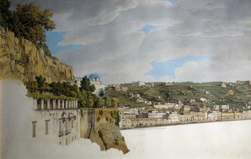 PMEFGJDPE Berühmte Gemälde Leinwand Wandkunst Malerei Wandkunst Ansicht von Neapel von Posillipo durch berühmten Künstler Mode Leinwand Malerei für Office Home Decor 60x90cm PMEFGJDPE Berühmte Gemälde Leinwand Wandkunst Malerei Wandkunst Ansicht von Neapel von Posillipo durch berühmten Künstler Mode Leinwand Malerei für Office Home Decor 60x90cm von PMEFGJDPE