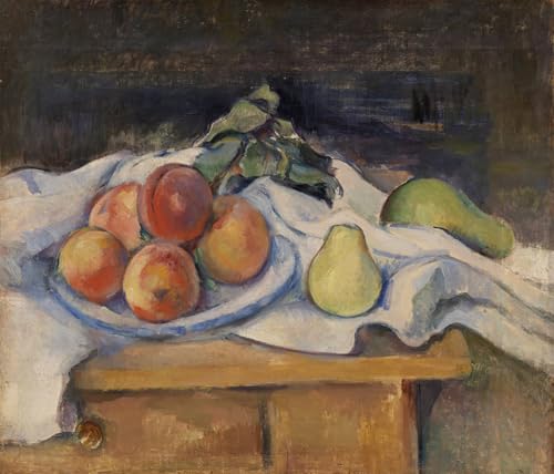 PMEFGJDPE Berühmte Gemälde Leinwand Wandkunst Malerei Wandkunst Obst auf einem tisch von paul cézanne Mode Leinwand Malerei für Office Home Decor 60x90cm PMEFGJDPE Berühmte Gemälde Leinwand Wandkunst Malerei Wandkunst Obst auf einem tisch von paul cézanne Mode Leinwand Malerei für Office Home Decor 60x90cm von PMEFGJDPE