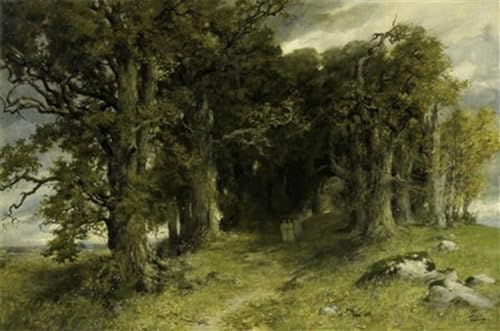 PMEFGJDPE Berühmte Gemälde Leinwand Wandkunst Malerei Wandkunst Prozession Im Wald Von Ferdinand Laeeke Mode Leinwand Malerei für Office Home Decor 60x90cm PMEFGJDPE Berühmte Gemälde Leinwand Wandkunst Malerei Wandkunst Prozession Im Wald Von Ferdinand Laeeke Mode Leinwand Malerei für Office Home Decor 60x90cm von PMEFGJDPE