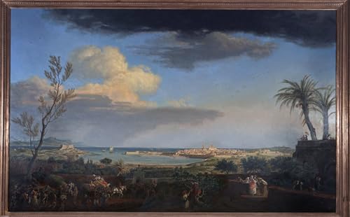 PMEFGJDPE Berühmte Gemälde Poster Kunstdrucke Porträts Wandkunst Der Hafen Von Claude Vernet Leinwand Ölgemälde für Heimtextilien 60x90cm PMEFGJDPE Berühmte Gemälde Poster Kunstdrucke Porträts Wandkunst Der Hafen Von Claude Vernet Leinwand Ölgemälde für Heimtextilien 60x90cm von PMEFGJDPE