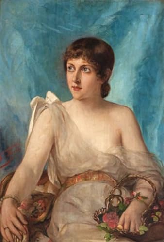 PMEFGJDPE Berühmte Gemälde Poster Kunstdrucke Porträts Wandkunst Femmefleurs Von Leon Herbo Leinwand Ölgemälde für Heimtextilien 60x90cm PMEFGJDPE Berühmte Gemälde Poster Kunstdrucke Porträts Wandkunst Femmefleurs Von Leon Herbo Leinwand Ölgemälde für Heimtextilien 60x90cm von PMEFGJDPE