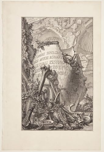 PMEFGJDPE Berühmte Gemälde Poster Kunstdrucke Porträts Wandkunst Grabkammern der alten römer in und außerhalb der stadt von battista piranesi Leinwand Ölgemälde für Heimtextilien 60x90cm PMEFGJDPE Berühmte Gemälde Poster Kunstdrucke Porträts Wandkunst Grabkammern der alten römer in und außerhalb der stadt von battista piranesi Leinwand Ölgemälde für Heimtextilien 60x90cm von PMEFGJDPE