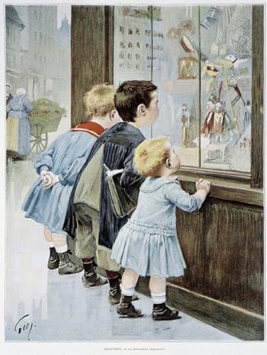 PMEFGJDPE Berühmte Gemälde Poster Kunstdrucke Porträts Wandkunst Kinder vor einer Vitrine betrachten Spielzeug von Henri Jules Jean Geoffroy Leinwand Ölgemälde für Heimtextilien 60x90cm PMEFGJDPE Berühmte Gemälde Poster Kunstdrucke Porträts Wandkunst Kinder vor einer Vitrine betrachten Spielzeug von Henri Jules Jean Geoffroy Leinwand Ölgemälde für Heimtextilien 60x90cm von PMEFGJDPE