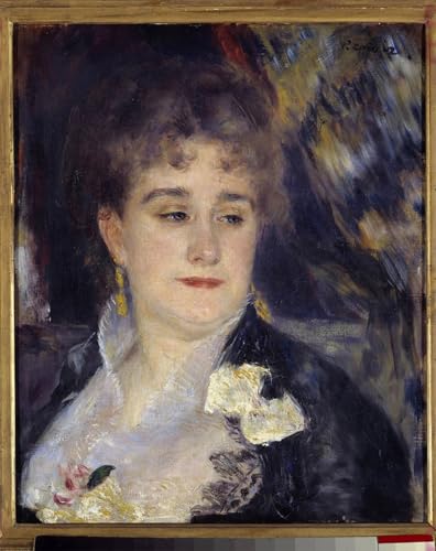PMEFGJDPE Berühmte Gemälde Poster Kunstdrucke Porträts Wandkunst Madame Georges Charpentier Gemälde Von Pierre Auguste Renoir Leinwand Ölgemälde für Heimtextilien 60x90cm PMEFGJDPE Berühmte Gemälde Poster Kunstdrucke Porträts Wandkunst Madame Georges Charpentier Gemälde Von Pierre Auguste Renoir Leinwand Ölgemälde für Heimtextilien 60x90cm von PMEFGJDPE