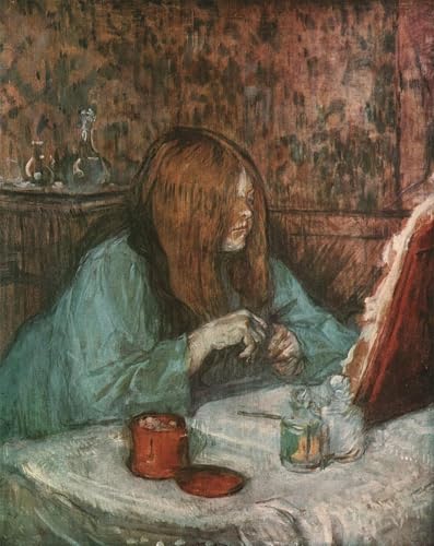 PMEFGJDPE Berühmte Gemälde Poster Kunstdrucke Porträts Wandkunst Madame poupoule auf ihrer Toilette von henri de toulouse lautrec Leinwand Ölgemälde für Heimtextilien 60x90cm PMEFGJDPE Berühmte Gemälde Poster Kunstdrucke Porträts Wandkunst Madame poupoule auf ihrer Toilette von henri de toulouse lautrec Leinwand Ölgemälde für Heimtextilien 60x90cm von PMEFGJDPE