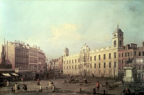 PMEFGJDPE Berühmte Gemälde Poster Kunstdrucke Porträts Wandkunst Northumberland House von Antonio Canal Leinwand Ölgemälde für Heimtextilien 60x90cm PMEFGJDPE Berühmte Gemälde Poster Kunstdrucke Porträts Wandkunst Northumberland House von Antonio Canal Leinwand Ölgemälde für Heimtextilien 60x90cm von PMEFGJDPE
