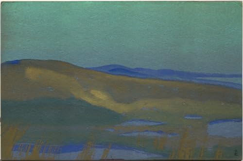 PMEFGJDPE Berühmte Gemälde Poster Kunstdrucke Porträts Wandkunst Sümpfe von tsaidam von nicholas roerich Leinwand Ölgemälde für Heimtextilien 60x90cm PMEFGJDPE Berühmte Gemälde Poster Kunstdrucke Porträts Wandkunst Sümpfe von tsaidam von nicholas roerich Leinwand Ölgemälde für Heimtextilien 60x90cm von PMEFGJDPE
