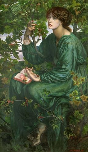 PMEFGJDPE Berühmte Gemälde Poster Kunstdrucke Porträts Wandkunst Tagtraum von Dante Gabriel Charles Rossetti Leinwand Ölgemälde für Heimtextilien 60x90cm PMEFGJDPE Berühmte Gemälde Poster Kunstdrucke Porträts Wandkunst Tagtraum von Dante Gabriel Charles Rossetti Leinwand Ölgemälde für Heimtextilien 60x90cm von PMEFGJDPE