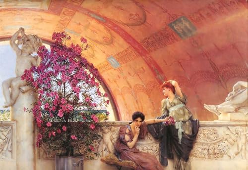 PMEFGJDPE Berühmte Gemälde Poster Kunstdrucke Porträts Wandkunst Unbewusste Rivalen Von Lawrence Alma-tadema Leinwand Ölgemälde für Heimtextilien 60x90cm PMEFGJDPE Berühmte Gemälde Poster Kunstdrucke Porträts Wandkunst Unbewusste Rivalen Von Lawrence Alma-tadema Leinwand Ölgemälde für Heimtextilien 60x90cm von PMEFGJDPE