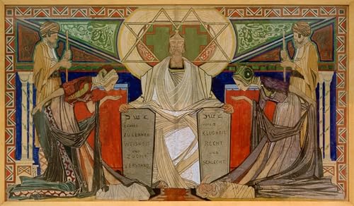 PMEFGJDPE Berühmte Gemälde Poster Kunstdrucke Porträts Wandkunst Urteil von Johann Thorn Prikker Leinwand Ölgemälde für Heimtextilien 60x90cm PMEFGJDPE Berühmte Gemälde Poster Kunstdrucke Porträts Wandkunst Urteil von Johann Thorn Prikker Leinwand Ölgemälde für Heimtextilien 60x90cm von PMEFGJDPE