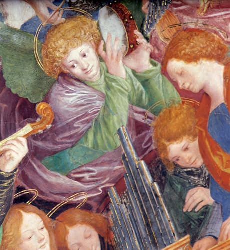 PMEFGJDPE Berühmte Gemälde Poster Kunstdrucke Porträts Wandkunst das Konzert der Engel von berühmten Künstlern Leinwand Ölgemälde für Heimtextilien 60x90cm PMEFGJDPE Berühmte Gemälde Poster Kunstdrucke Porträts Wandkunst das Konzert der Engel von berühmten Künstlern Leinwand Ölgemälde für Heimtextilien 60x90cm von PMEFGJDPE