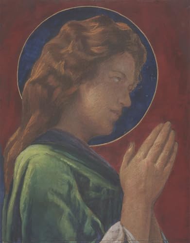 PMEFGJDPE Berühmte Gemälde Poster Kunstdrucke Porträts Wandkunst ein Heiliger von John La Farge oder Lafarge Leinwand Ölgemälde für Heimtextilien 60x90cm PMEFGJDPE Berühmte Gemälde Poster Kunstdrucke Porträts Wandkunst ein Heiliger von John La Farge oder Lafarge Leinwand Ölgemälde für Heimtextilien 60x90cm von PMEFGJDPE