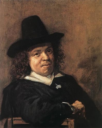 PMEFGJDPE Berühmte Gemälde Poster Wandbilder Gemalde Kunst Poster Frans post von frans hals Vintage Leinwandkunst für Schlafzimmer Home Decor 60x90cm PMEFGJDPE Berühmte Gemälde Poster Wandbilder Gemalde Kunst Poster Frans post von frans hals Vintage Leinwandkunst für Schlafzimmer Home Decor 60x90cm von PMEFGJDPE