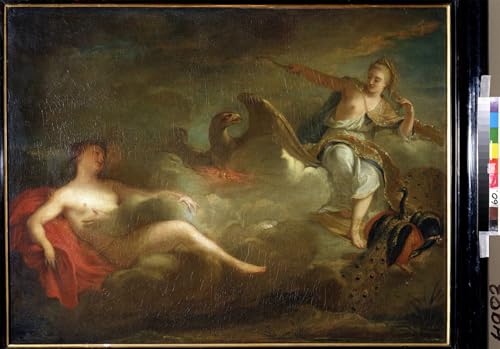 PMEFGJDPE Berühmte Gemälde Poster Wandbilder Gemalde Kunst Poster Jupiter Juno und Io Gemälde von Jean Marc Nattier Vintage Leinwandkunst für Schlafzimmer Home Decor 60x90cm PMEFGJDPE Berühmte Gemälde Poster Wandbilder Gemalde Kunst Poster Jupiter Juno und Io Gemälde von Jean Marc Nattier Vintage Leinwandkunst für Schlafzimmer Home Decor 60x90cm von PMEFGJDPE
