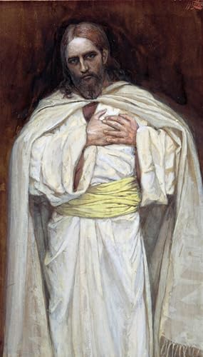 PMEFGJDPE Berühmte Gemälde Poster Wandbilder Gemalde Kunst Poster Unser Herr Jesus Christus von Jacques Vintage Leinwandkunst für Schlafzimmer Home Decor 60x90cm PMEFGJDPE Berühmte Gemälde Poster Wandbilder Gemalde Kunst Poster Unser Herr Jesus Christus von Jacques Vintage Leinwandkunst für Schlafzimmer Home Decor 60x90cm von PMEFGJDPE