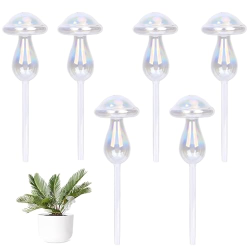 PMELCXD Neue Pflanzenbewässerung,6er Set Bewässerungskugeln – Bewässerung Zimmerpflanzen und Pflanze, Groß und Langlebig, Ausgezeichnete Gießhilfe und Pflanzenstecker aus Hochwertigem Glas PMELCXD Neue Pflanzenbewässerung,6er Set Bewässerungskugeln – Bewässerung Zimmerpflanzen und Pflanze, Groß und Langlebig, Ausgezeichnete Gießhilfe und Pflanzenstecker aus Hochwertigem Glas von PMELCXD