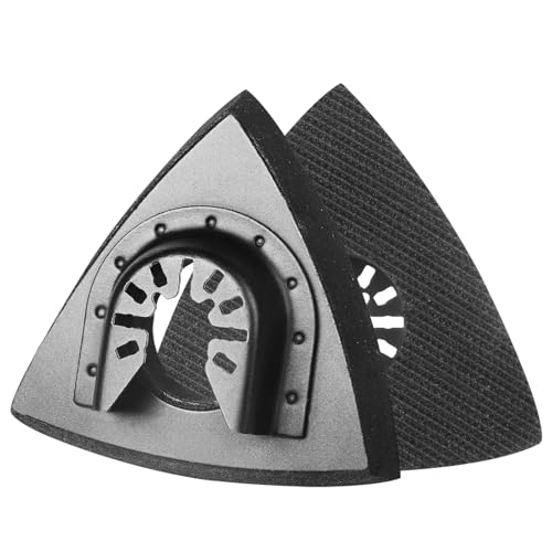 PMIQSA Multitool Zubehör 80mm,Deltaschleifer Professional Multitool Schleifaufsatz für Schleifen in Ecken, Zubehör Multifunktionswerkzeug PMIQSA Multitool Zubehör 80mm,Deltaschleifer Professional Multitool Schleifaufsatz für Schleifen in Ecken, Zubehör Multifunktionswerkzeug von PMIQSA