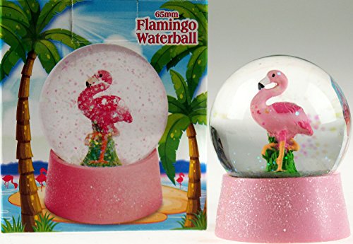 PMS 689022 Flamingo Glas Wasserkugel | Rosa | 1 Stück – 6,5 cm Zubehör von PMS