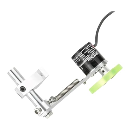 E6B2-CWZ5B Optischer Drehgeber mit PNP-Ausgang + Feste Halterung + Messrad mit 200 MM Umfang(2500) von PMZZHUPVR
