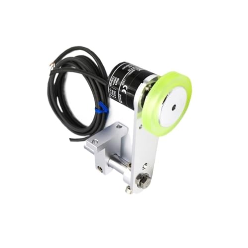 E6B2-CWZ6C NPN-Ausgangs-Encoder + T-Typ-Montagehalterung + 300-mm-Dosierrad(10-100P/R) von PMZZHUPVR
