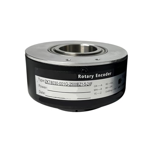Encoder der Serie ZKT8030, optischer Drehgeber mit 5-V-Differenzialausgang und Hohlwelle(35mm,100_5V DIFFERENTIAL OUTPUT) von PMZZHUPVR