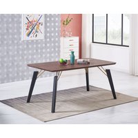 Cosmo lux Tisch / Moderner Esstisch / Schwebendes Beindesign (nussbaumtisch) - Marron von PN HOME