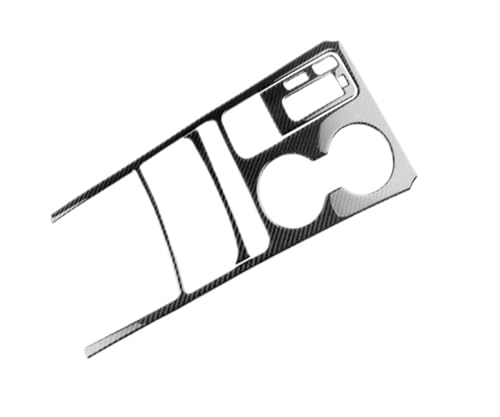 PNESHGTT Aufkleber aus echter weicher Kohlefaser, kompatibel mit Kia Stinger 2019 2020 2021 2022 2023 LHD RHD, Zubehör for die Verkleidung der zentralen Schalttafel(for LHD Black Carbon) von PNESHGTT