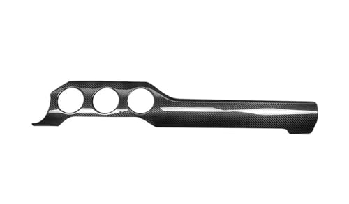PNESHGTT Aufkleberabdeckung for die zentrale Instrumententafel des Autos aus echter Hartkohlefaser, kompatibel mit Ford Mustang 2015–2023, Innenausstattungszubehör PNESHGTT Aufkleberabdeckung for die zentrale Instrumententafel des Autos aus echter Hartkohlefaser, kompatibel mit Ford Mustang 2015–2023, Innenausstattungszubehör von PNESHGTT
