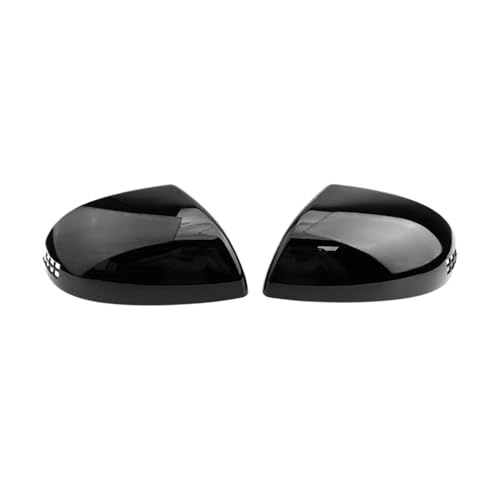 PNESHGTT Kompatibel mit Carbon Fiber Bright Black Rückspiegelabdeckung Kompatibel mit Hyundai Ioniq 6 2022 2023 Rückspiegelkappengehäuse(Black) von PNESHGTT