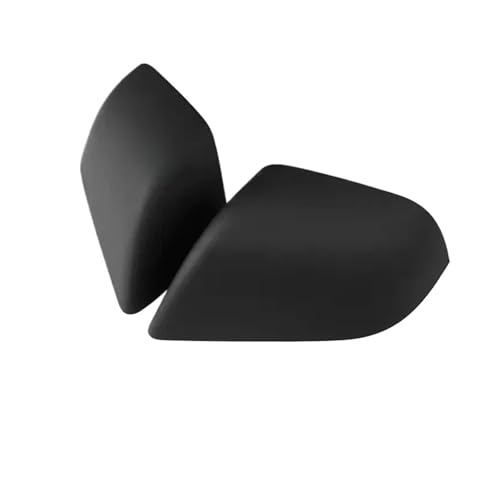 PNESHGTT Kompatibel mit Tesla Model 3 Highland 2024 Rückspiegel-Schutzabdeckung, Kohlefaser-ABS, Rückspiegel, Autoteile, Model3-Zubehör(Matte Black) von PNESHGTT