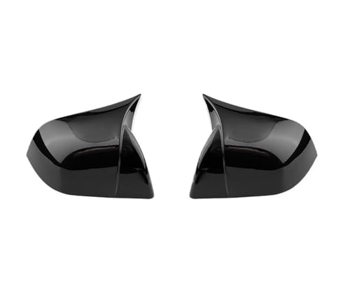 PNESHGTT Kompatibel mit Tesla Model 3 Highland Model Y 2024 Rückansicht Türflügel Seitenspiegel Abdeckkappen Shell Case Rückansicht Kappe Außenzubehör(M3N Glossy Black) von PNESHGTT