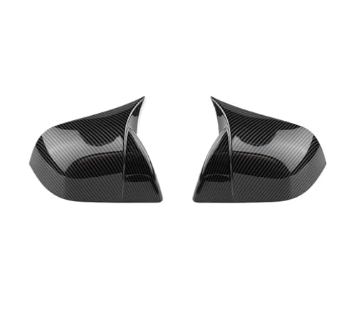 PNESHGTT Kompatibel mit Tesla Model 3 Highland Model Y 2024 Rückansicht Türflügel Seitenspiegel Abdeckkappen Shell Case Rückansicht Kappe Außenzubehör(M3N Glossy Carbon) von PNESHGTT