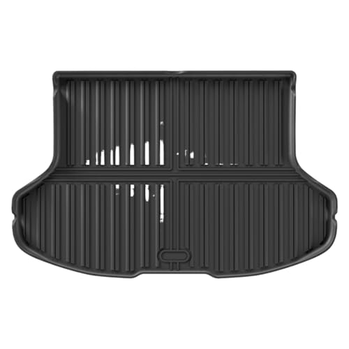 PNESHGTT Kompatibel mit Toyota Yaris Cross 2022 2023 2024 Rechtes Ruder-Auto-Fußmatten-Kofferraumpolster TPE 3D-Fußmatte Schwarz(Yaris Trunk 1PC) von PNESHGTT